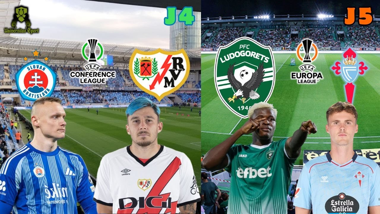 SLOVAN BRATISLAVA vs Rayo Vallecano & More ⚽