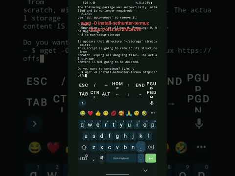 Full Kali nethunter install in andoide help of termux..||