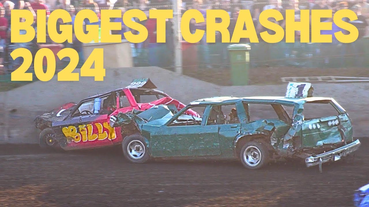 Best Banger Racing Crashes of 2024 🏁