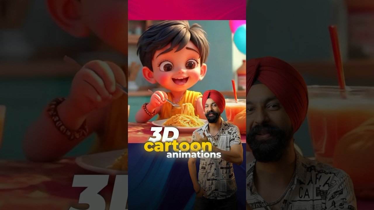 Free 3D Cartoon Animation Videos with AI 🎨