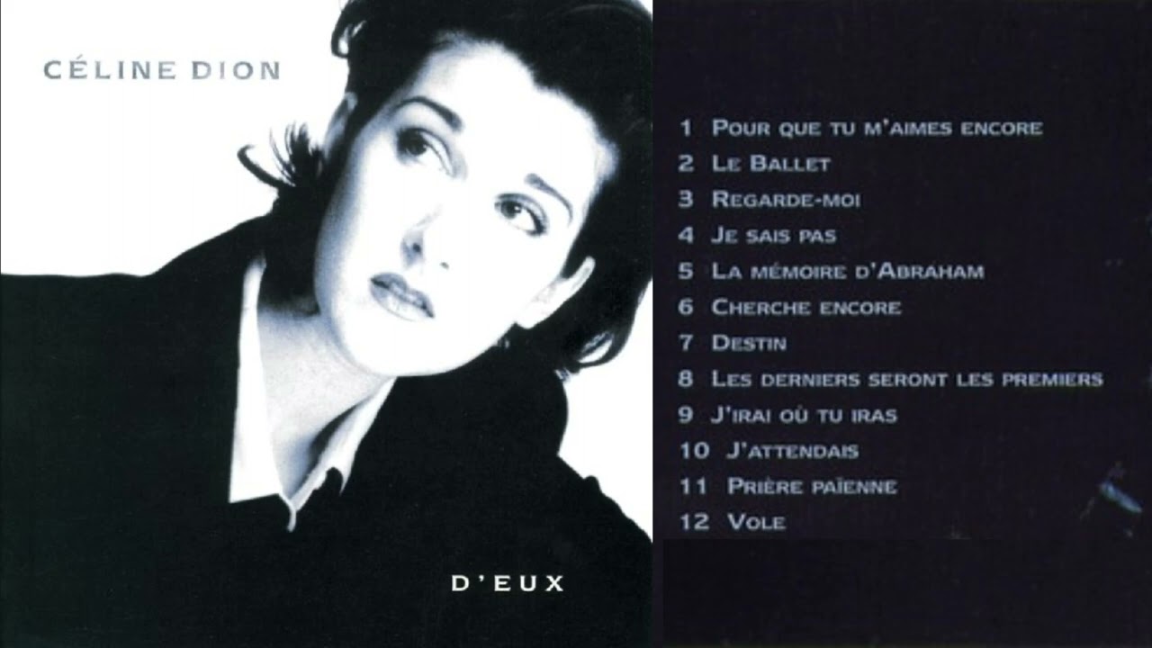 Celine Dion - D'eux - Complete Album Tracklist