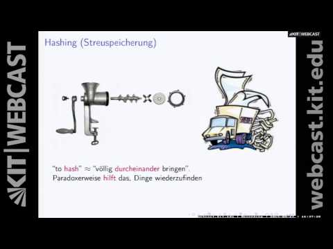 05: Unbeschränkte Felder, Amortisierte Analyse, Stapel und Schlangen, Deque, Hashing, Kollisionen