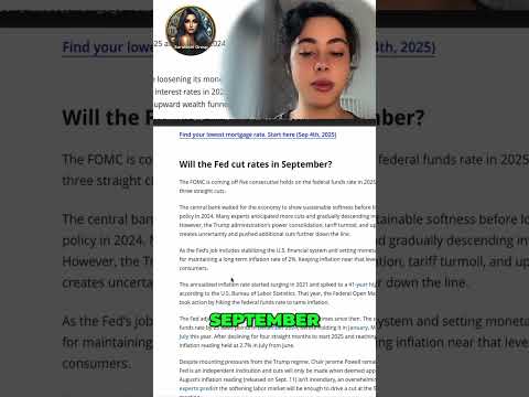 Fed Rate Cut Imminent? Crypto News & AI Impact! #shorts