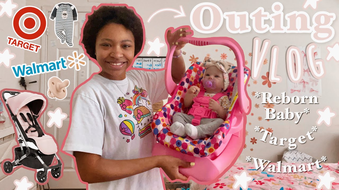 Reborn Baby Outing & Fun Role-Play vlog 🎥