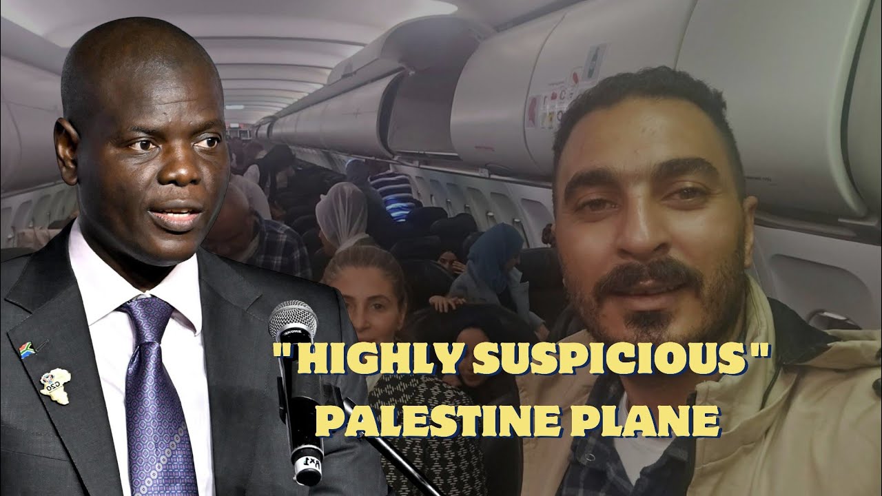 SA Govt Questions Palestinian Plane & Passengers ✈️