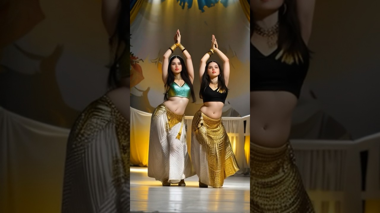 Manohari🔥 | Stunning Telugu Belly Dance Performance by Desi Girls 💃