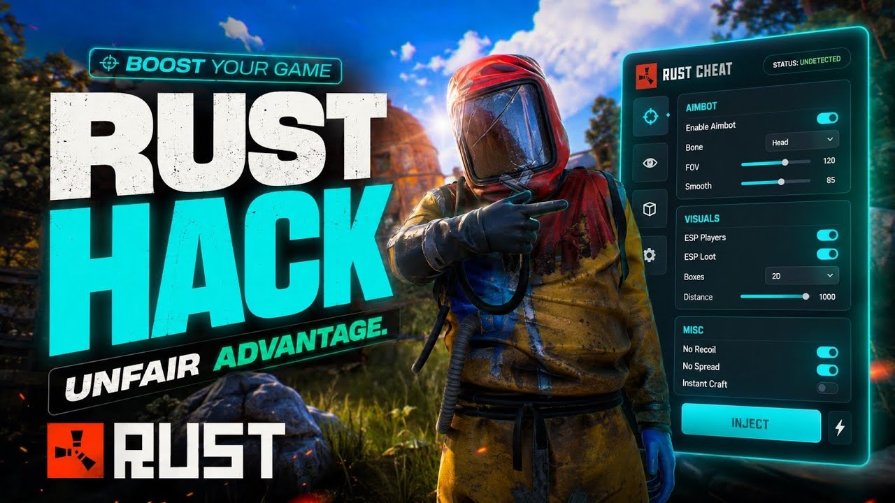 Rust Hack 2026: Aimbot, ESP & Wallhack (Undetected) 🎮