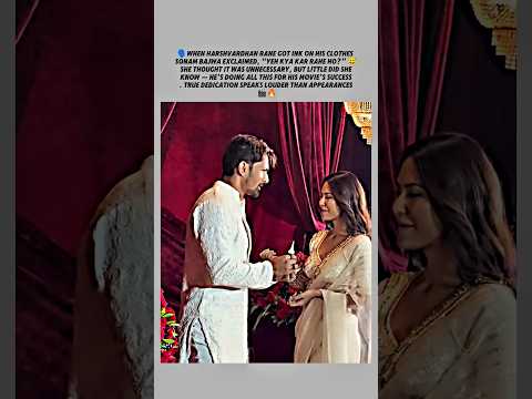 Harshvardhan Rane’s messy dedication: Hard work over looks for his movie’s success #bollywoodsongs