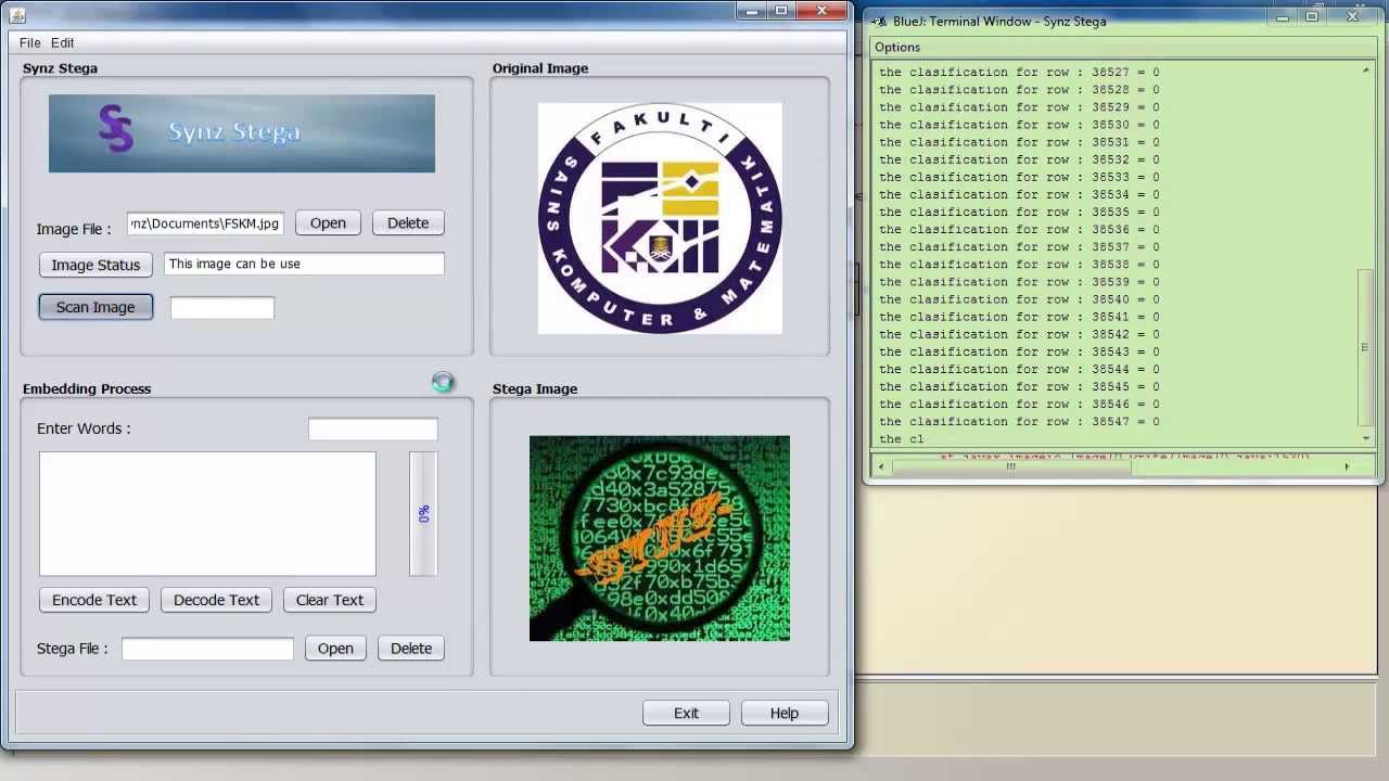 Innovative Image Steganography Project at UiTM Shah Alam π