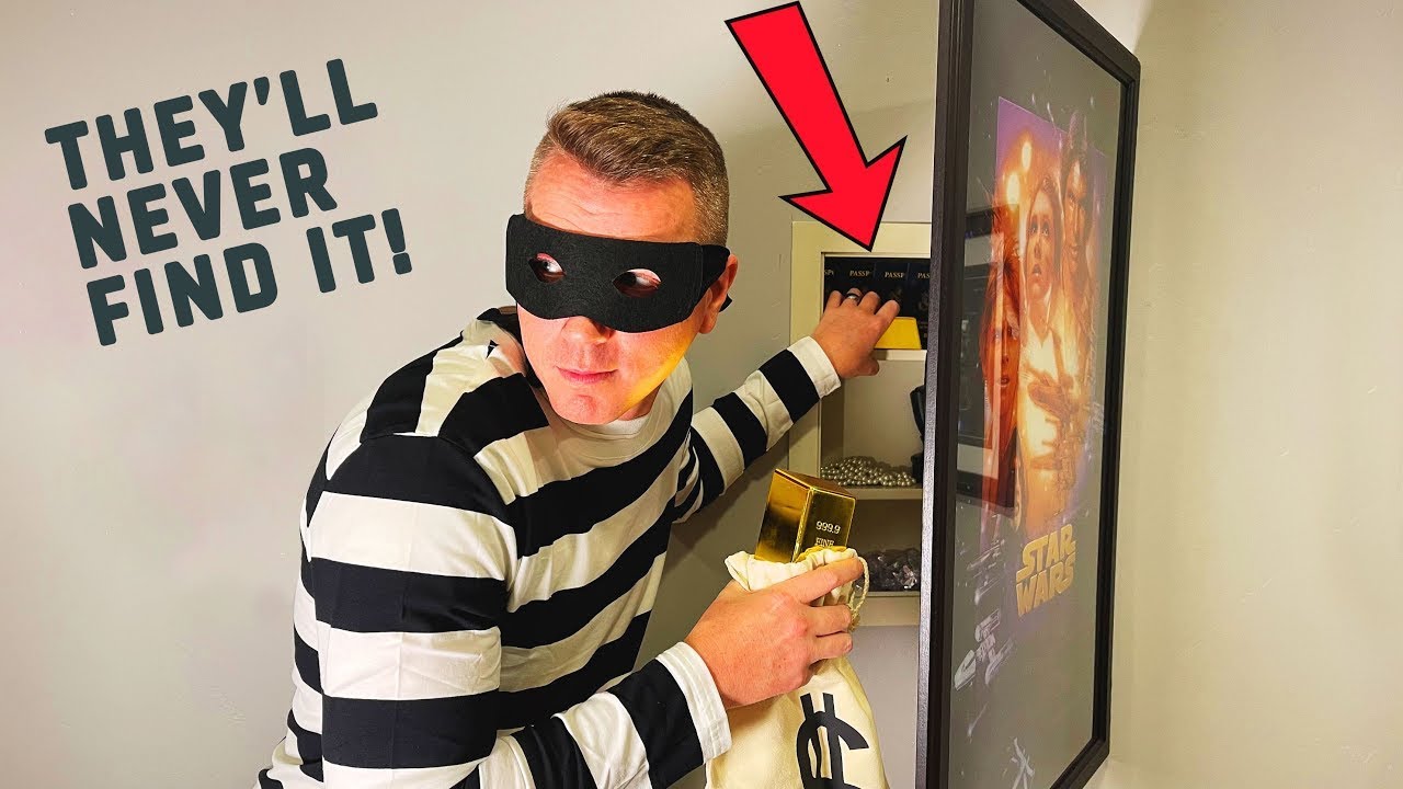 7 Clever Hiding Spots Around Your Home 🏠