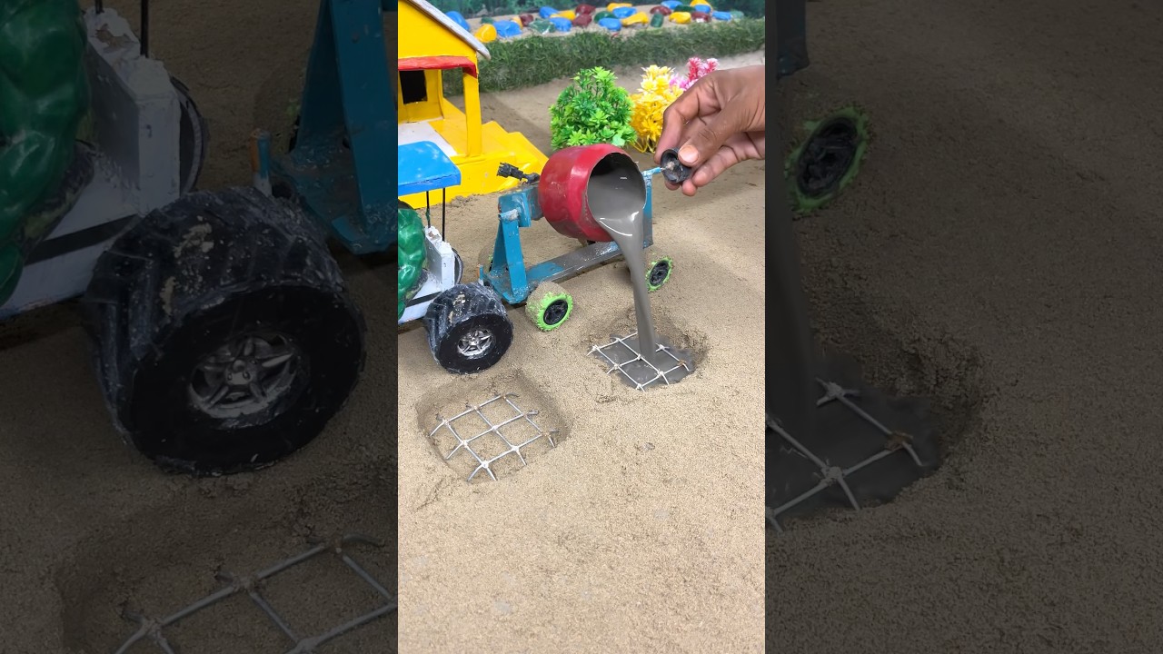 DIY Tractor Rescue & Construction | Mini Tractor Builds & Heavy Work