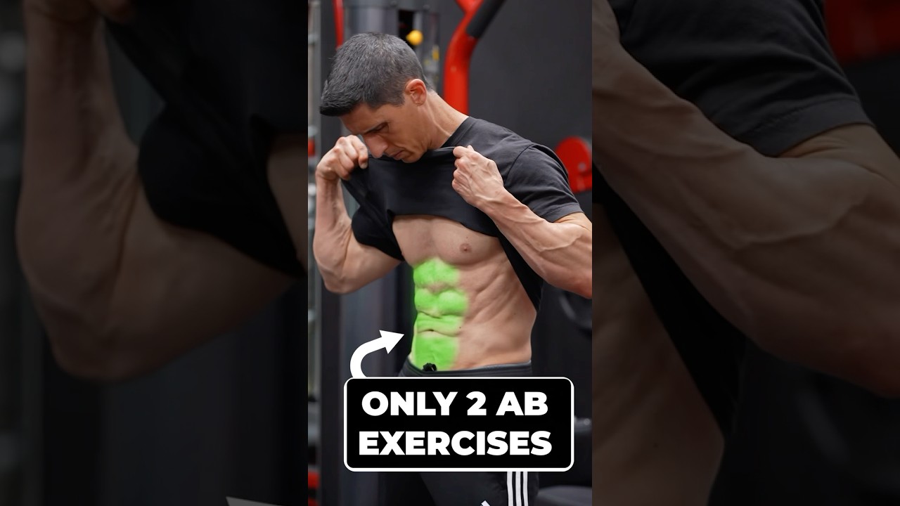 2 Essential Exercises for Chiseled Abs 💪