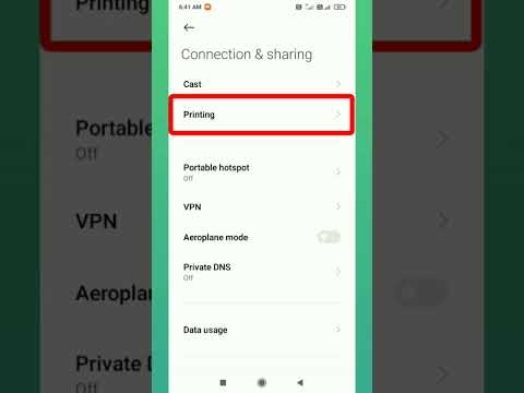 How To Enable System Printing Service | System Printing Service Settings In Redmi 8 #shorts