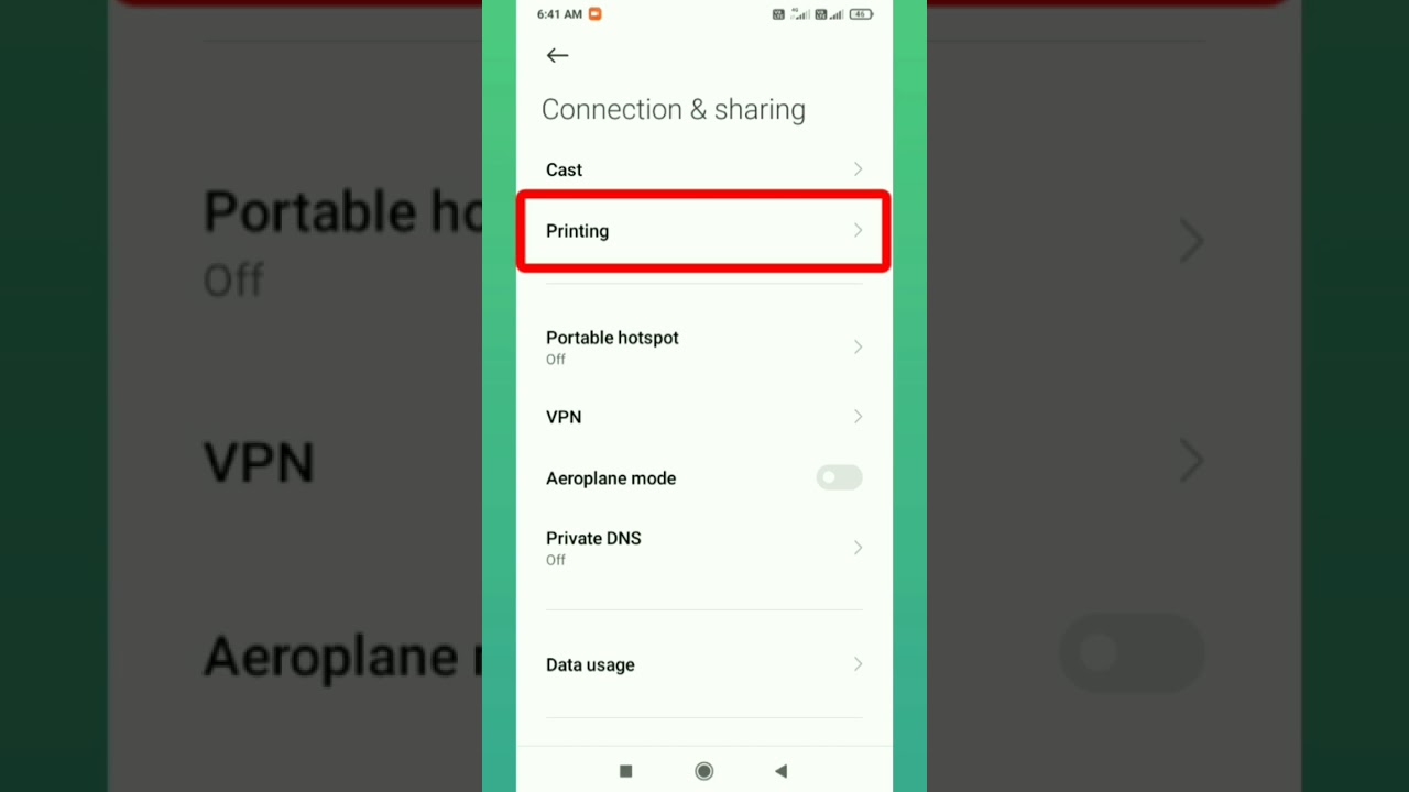 Enabling System Printing Service on Redmi 8 | Quick Setup Guide