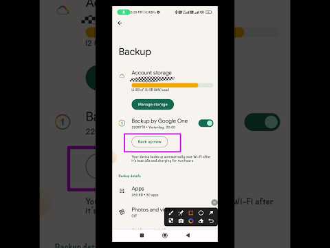 How to backup Photos and Videos on Xiaomi Redmi Phones | backup setting in Android #shorts