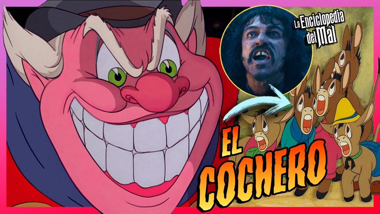 Historia del Cochero (Pinocho) | Enciclopedia del Mal 🐴