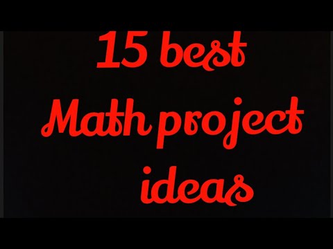 15 Best Math project Idea's |Math projects| Math working model| Math school project|