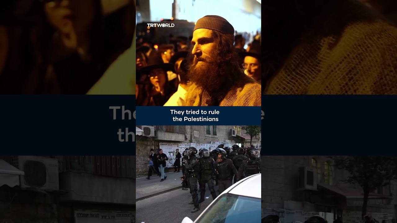 Haredi Jews in West Jerusalem Celebrate Palestine 🇵🇸