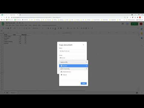 Google - Edit/Make a Copy of a View Only Google Doc or Google Spreadsheet