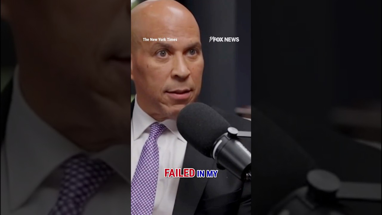 Cory Booker Slams Dems: 'Party Has Failed' 😠