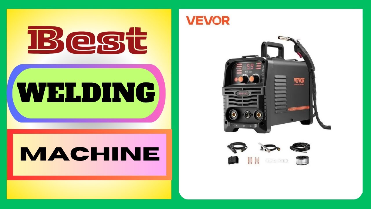 Top VEVOR 130Amp MIG Welder: 3-in-1 & Portable