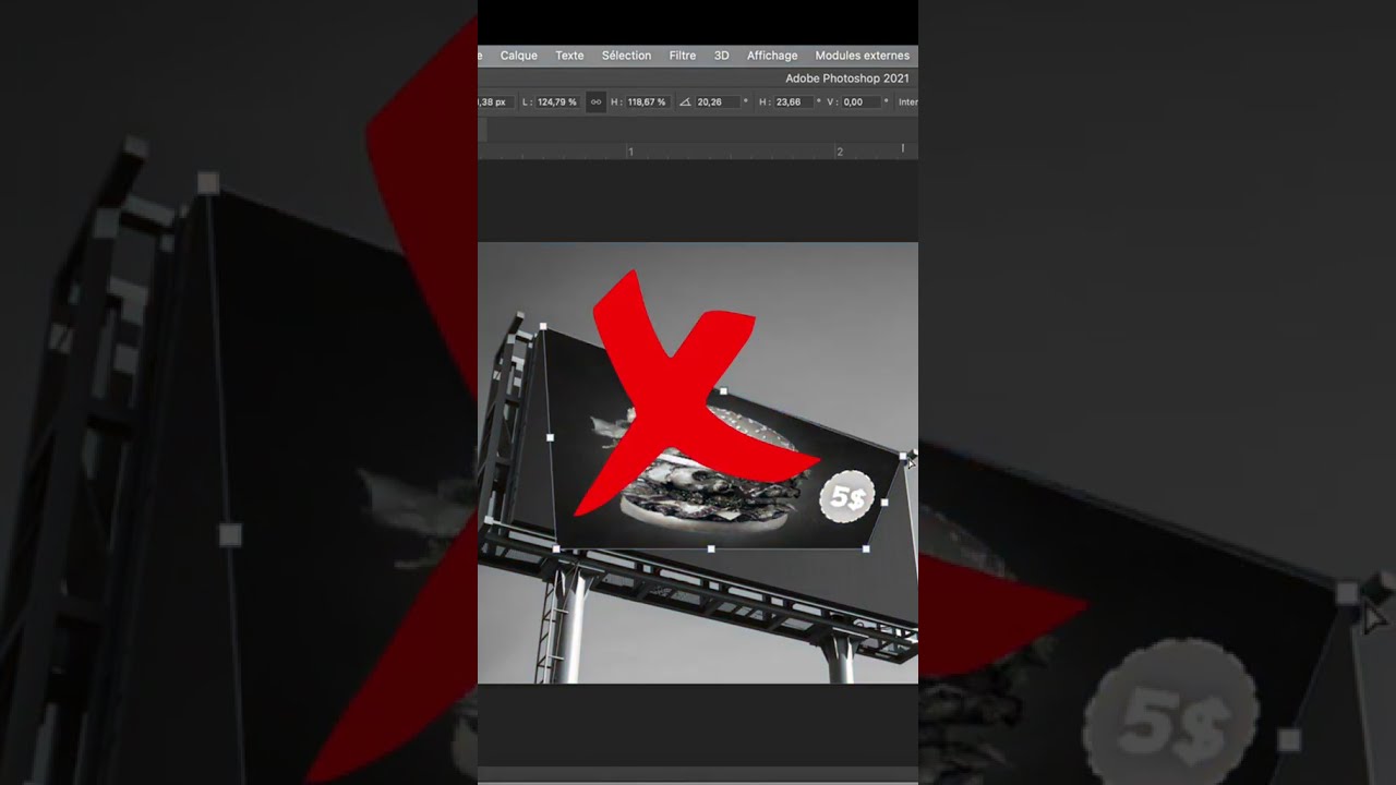 Master Perspective in Adobe Photoshop: Billboard Makeover Tutorial π¨