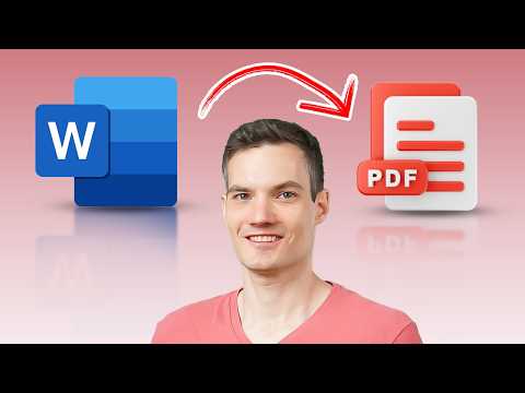 How to Convert Word to PDF (Quick & Easy)