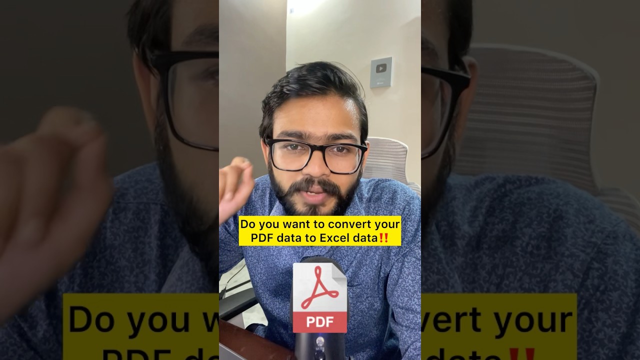 Convert PDF to Excel Easily with Tips ๐