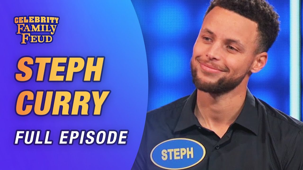 Epic Showdown: Steph Curry vs. Chris Paul on Celebrity Family Feud 🏀