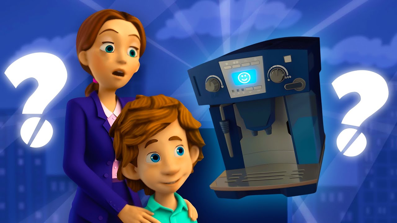 The Fixies Fix the Broken Coffee Machine | Educational Animation for Kids