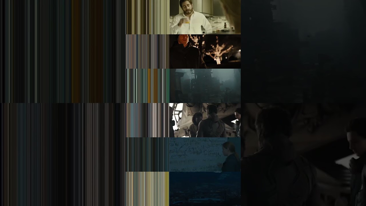 6 Discover 6 Denis Villeneuve Films in 10 Seconds with Unique Color Visualizations 🎬