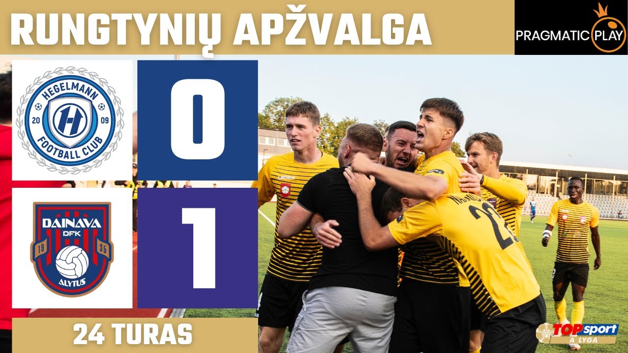 24 Hegelmann vs DFK Dainava | A Lyga Match Preview 🏟️