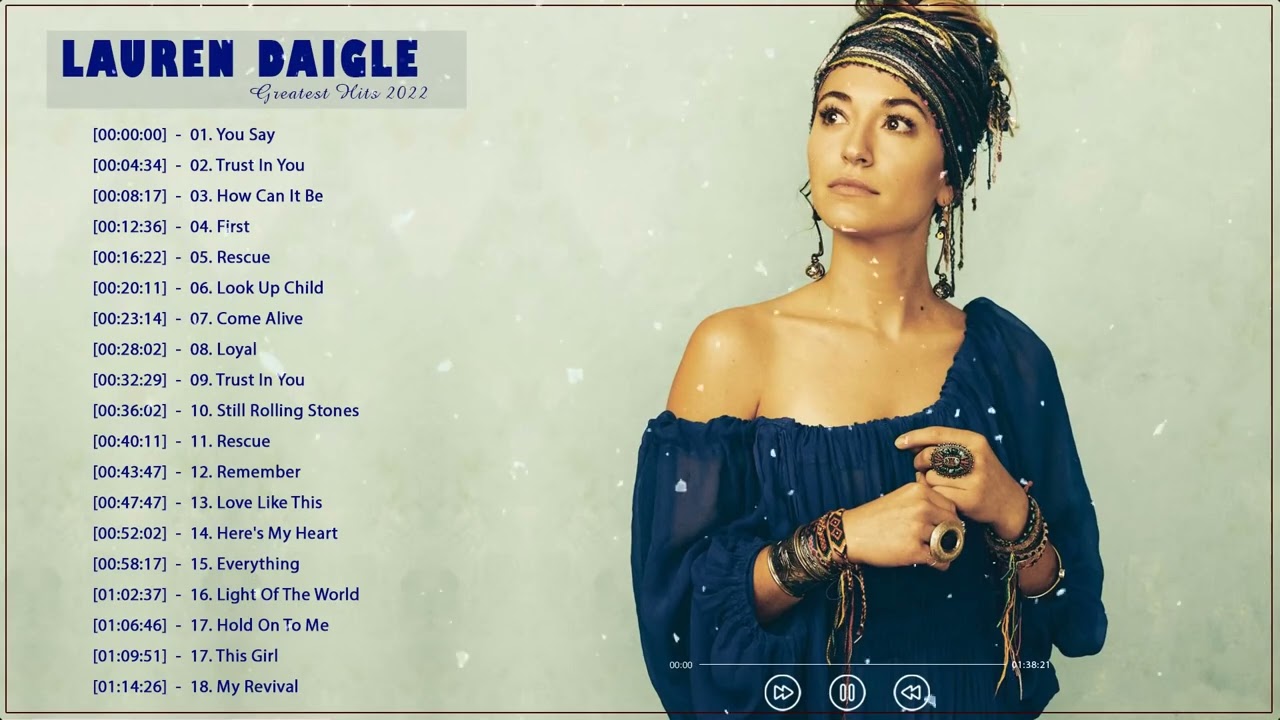Lauren Daigle's Greatest Hits 2022 🎶 | Full Album & Top Songs