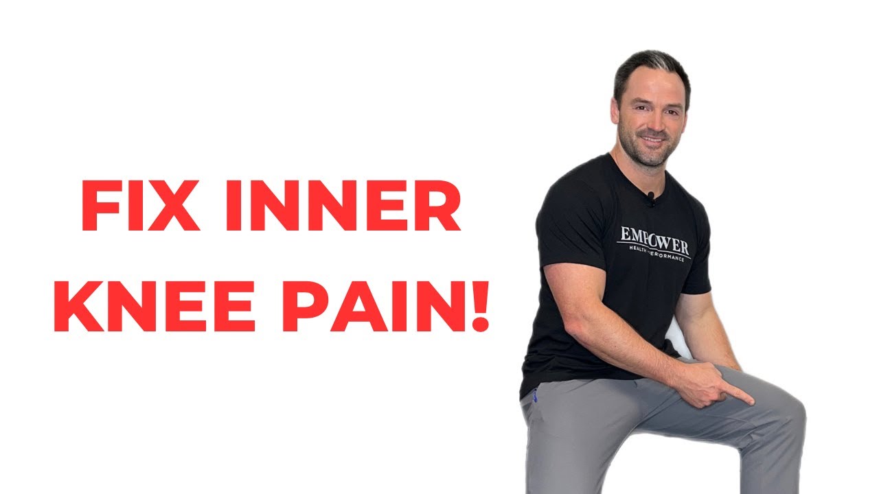 How to fix inner knee pain | MCL Strain | Valgus Collapse | Meniscus Injury | Knee Bursitis |