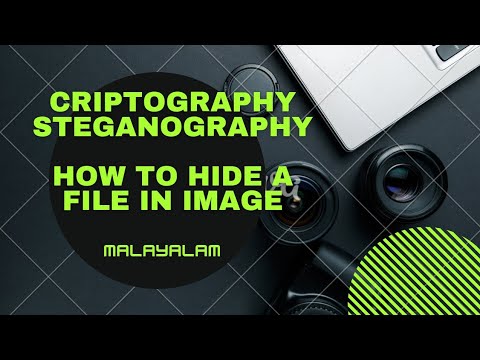 Criptography and Steganography Malayalam | how to hide message in image| Cyber phoenix