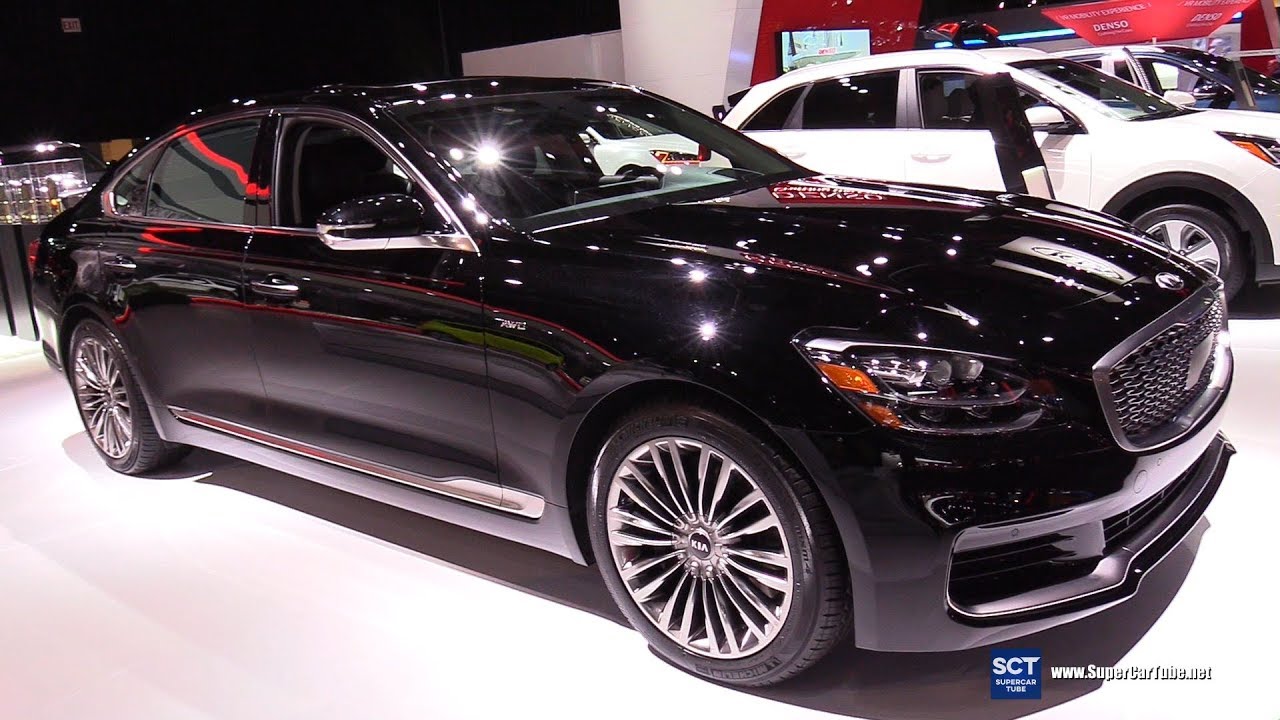 2019 KIA K900 Walkaround at Detroit Auto Show 🚗