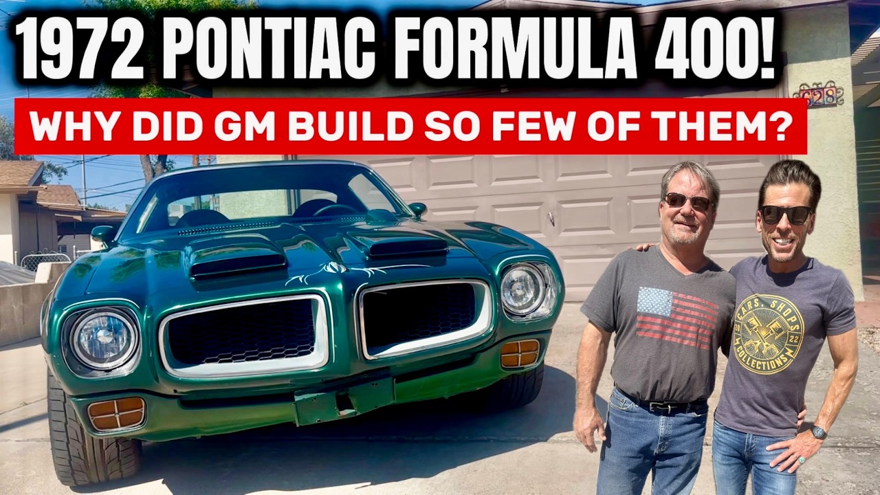 1972 Pontiac Firebird Formula 400: Why So Few? 🚗