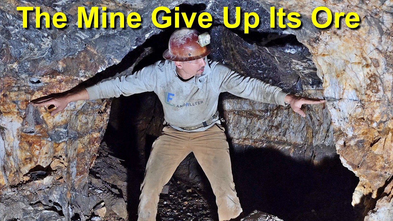 Mining Gold, Moving Ore, & Mine Improvements Season 3 Episode 9