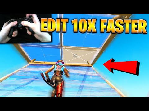 How To EDIT FASTER On Controller (Best Settings, Tutorial + Tips and Tricks)