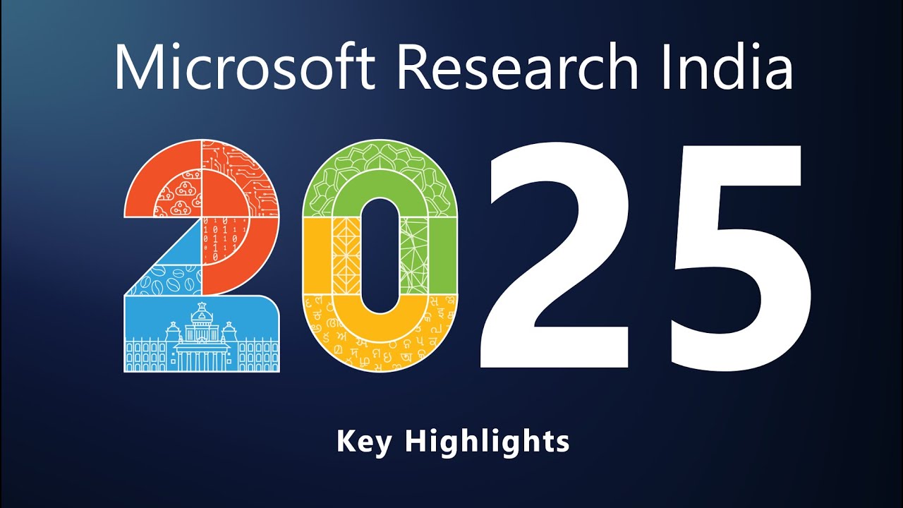Microsoft Research India 2025 Highlights