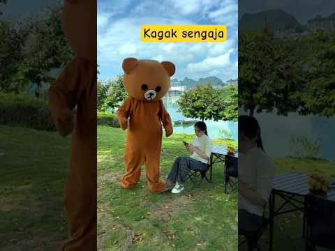 komedi badut beruang kagak sengaja‼️#comedy #dubbing #komedi