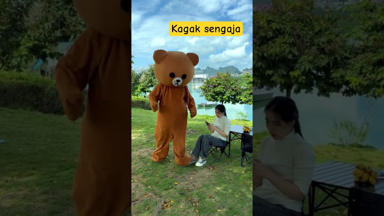 Komedi Badut Beruang yang Tak Terduga