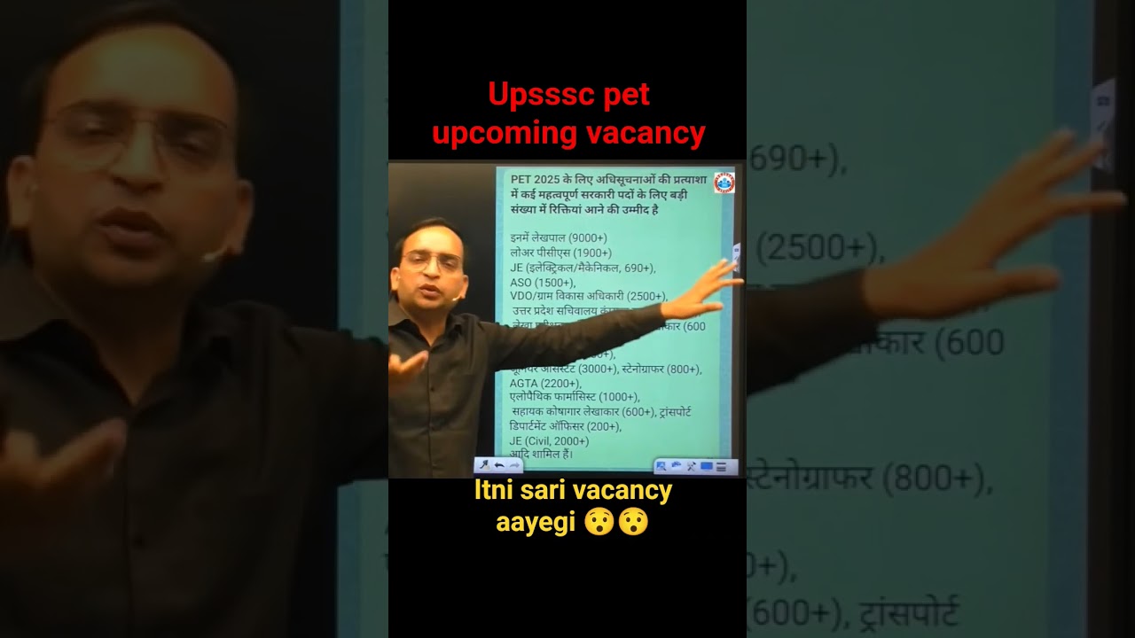 UPSSSC PET Vacancy Alert for 2025 📝
