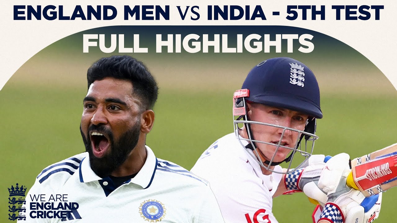 England vs India 5th Test | Extended Highlights of an All-Time Classic 🏏