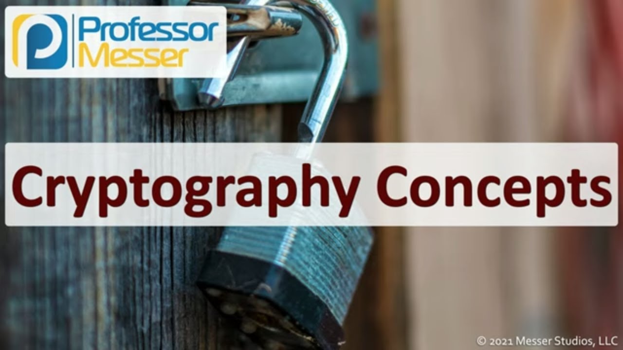 Master Cryptography Concepts for SY0-601 Security+ Exam 🔐