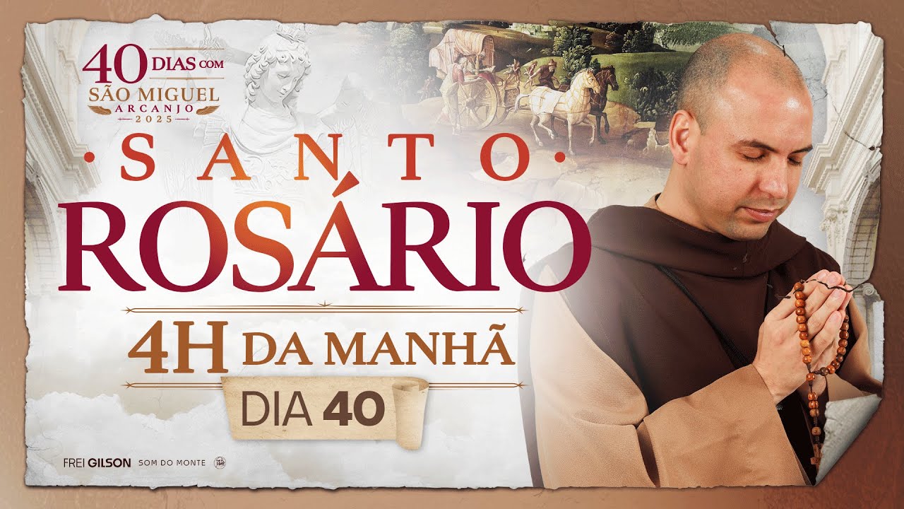 Santo Rosário: 40 Dias com São Miguel Arcanjo 2025 ✨