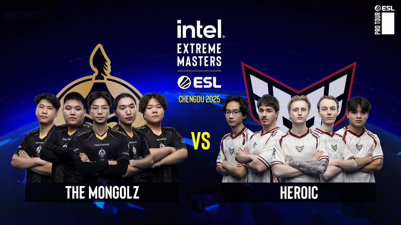 The MongolZ vs. HEROIC - IEM Chengdu 2025 Group Stage - BO3 Match Summary