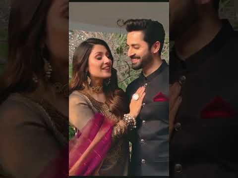 Ayeza khan and Danish Taimoor Romantic Video