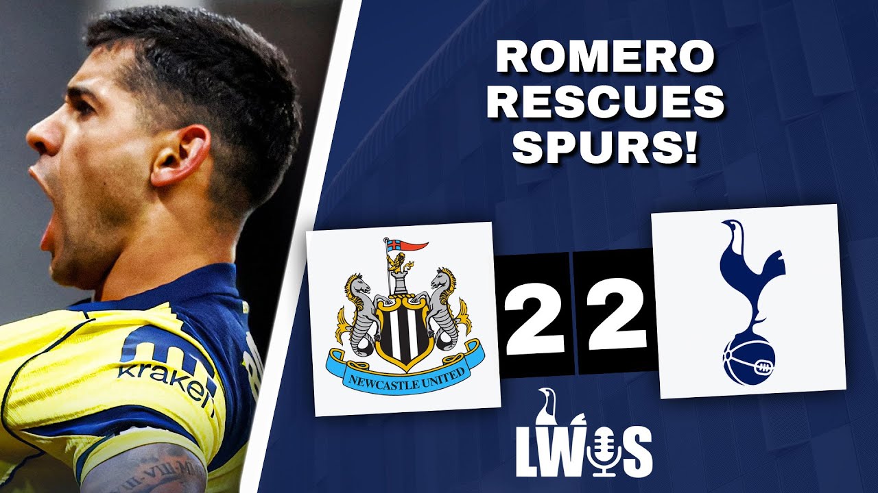 Romero Saves Spurs! Newcastle 2-2 Tottenham ⚽