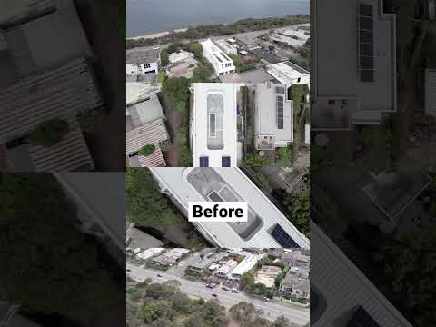 Before & After shot on DJI Mavic Air 2. #afilmbyakbaralaziz #melbourne #filmmaker